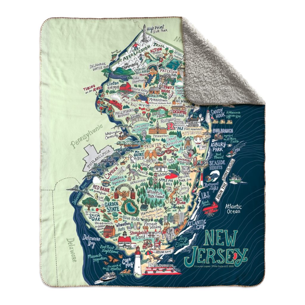 50 x 60 inch blanket top