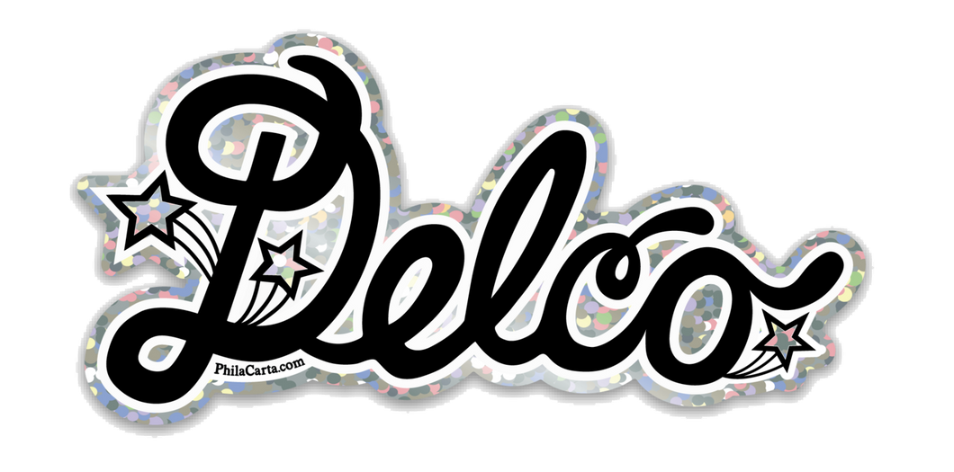 Delco Sticker - Delaware County, PA / Philadelphia Sticker -