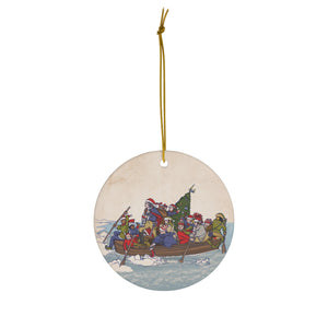History Lover Christmas Ornament - Washington Crossing the Delaware - NJ - PA Ornament