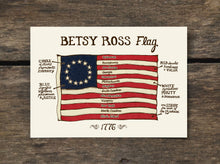 Betsy Ross Flag Philadelphia, PA Postcard