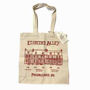 Philadelphia Tote Bag - Elfreth's Alley canvas bag - Philadelphia Souvenir