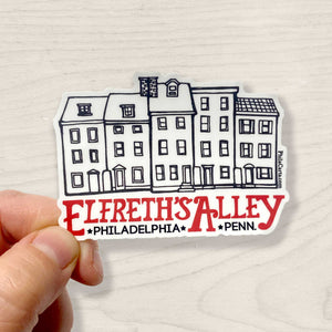 Elfreth's Alley Philadelphia Gift Set - Tote Bag, tea towels, postcards & stickers