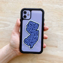 NJ Blueberries Sticker - New Jersey State Decal  - Weather Resistant Vinyl