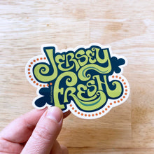 Jersey Fresh NJ Sticker - New Jersey Decal - Water bottle sticker / laptop sticker